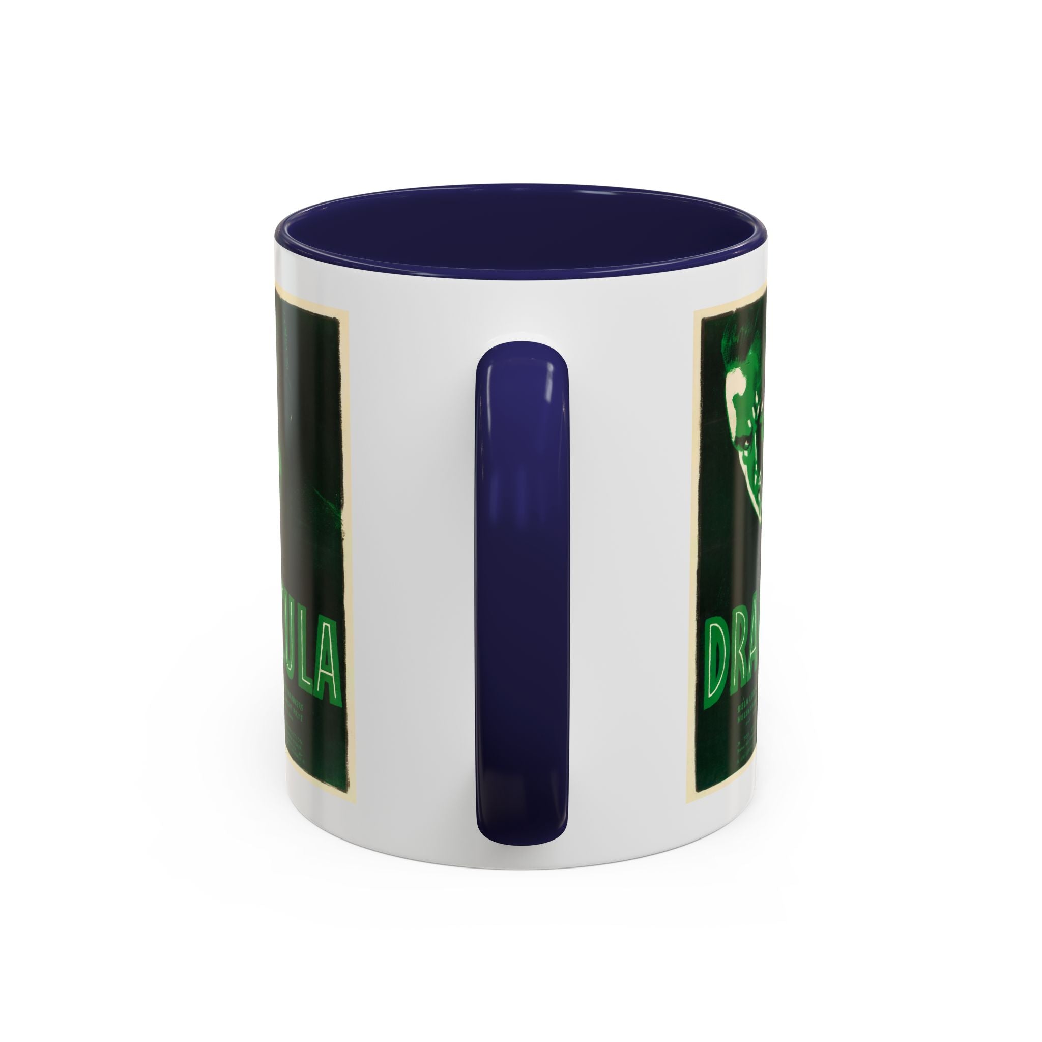 Cult Classic Movie Poster Art Accent Coffee Mug (11, 15oz) - Dracula Re - Issue 1938 - POPvault