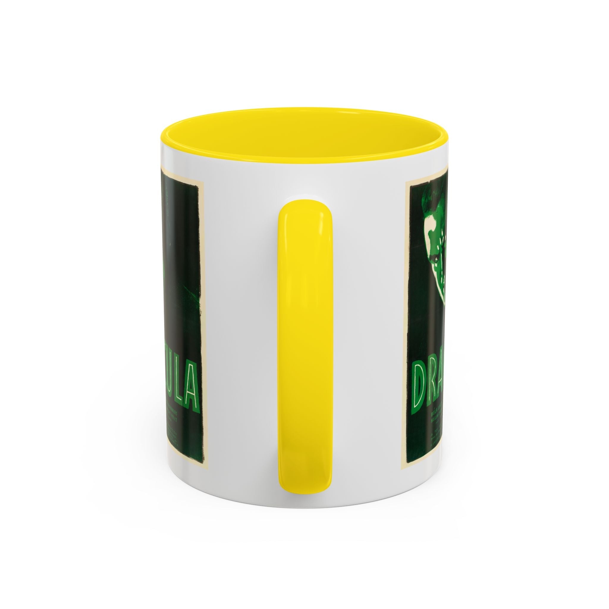 Cult Classic Movie Poster Art Accent Coffee Mug (11, 15oz) - Dracula Re - Issue 1938 - POPvault