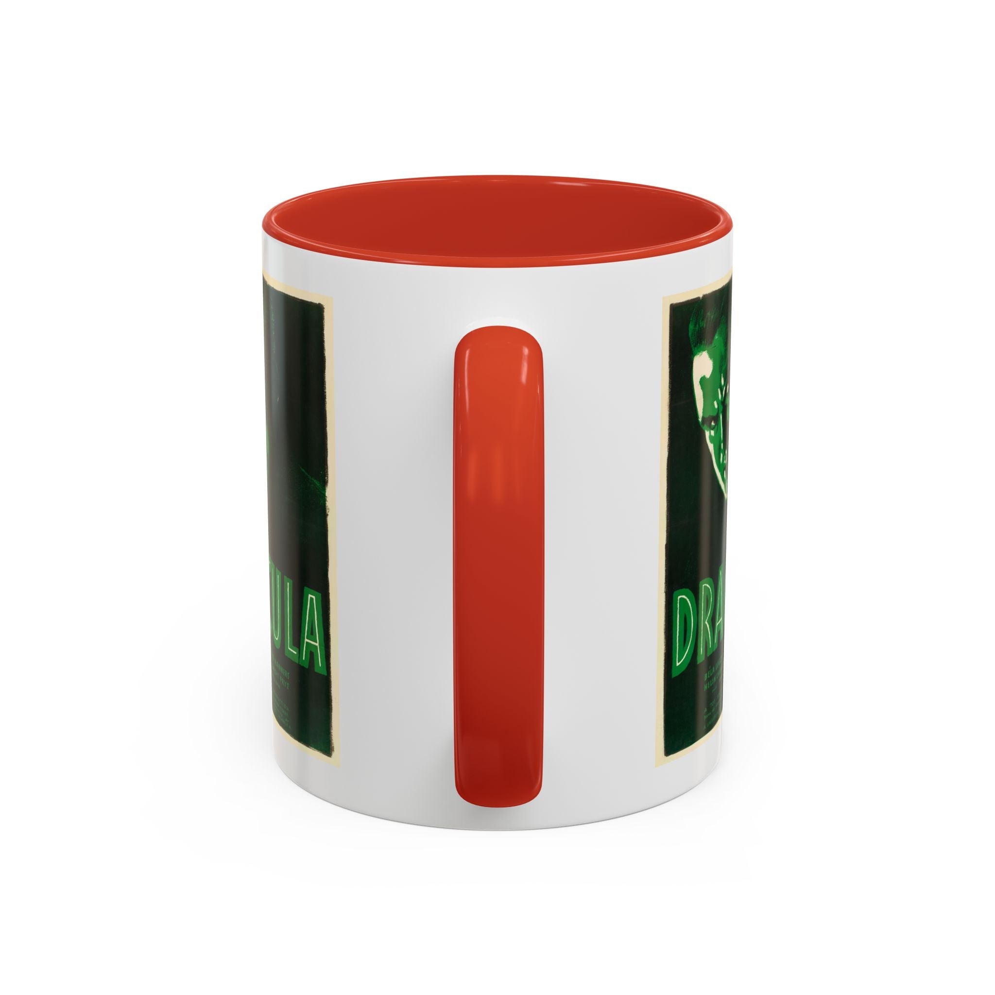 Cult Classic Movie Poster Art Accent Coffee Mug (11, 15oz) - Dracula Re - Issue 1938 - POPvault