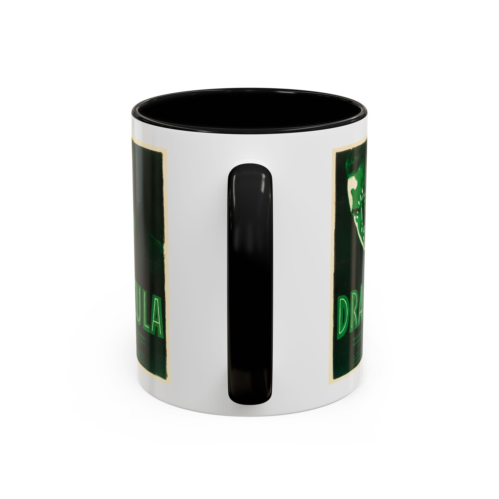 Cult Classic Movie Poster Art Accent Coffee Mug (11, 15oz) - Dracula Re - Issue 1938 - POPvault