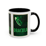 Cult Classic Movie Poster Art Accent Coffee Mug (11, 15oz) - Dracula Re - Issue 1938 - POPvault