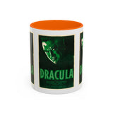 Cult Classic Movie Poster Art Accent Coffee Mug (11, 15oz) - Dracula Re - Issue 1938 - POPvault
