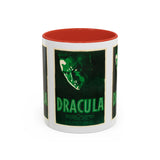Cult Classic Movie Poster Art Accent Coffee Mug (11, 15oz) - Dracula Re - Issue 1938 - POPvault