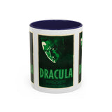 Cult Classic Movie Poster Art Accent Coffee Mug (11, 15oz) - Dracula Re - Issue 1938 - POPvault