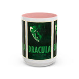 Cult Classic Movie Poster Art Accent Coffee Mug (11, 15oz) - Dracula Re - Issue 1938 - POPvault