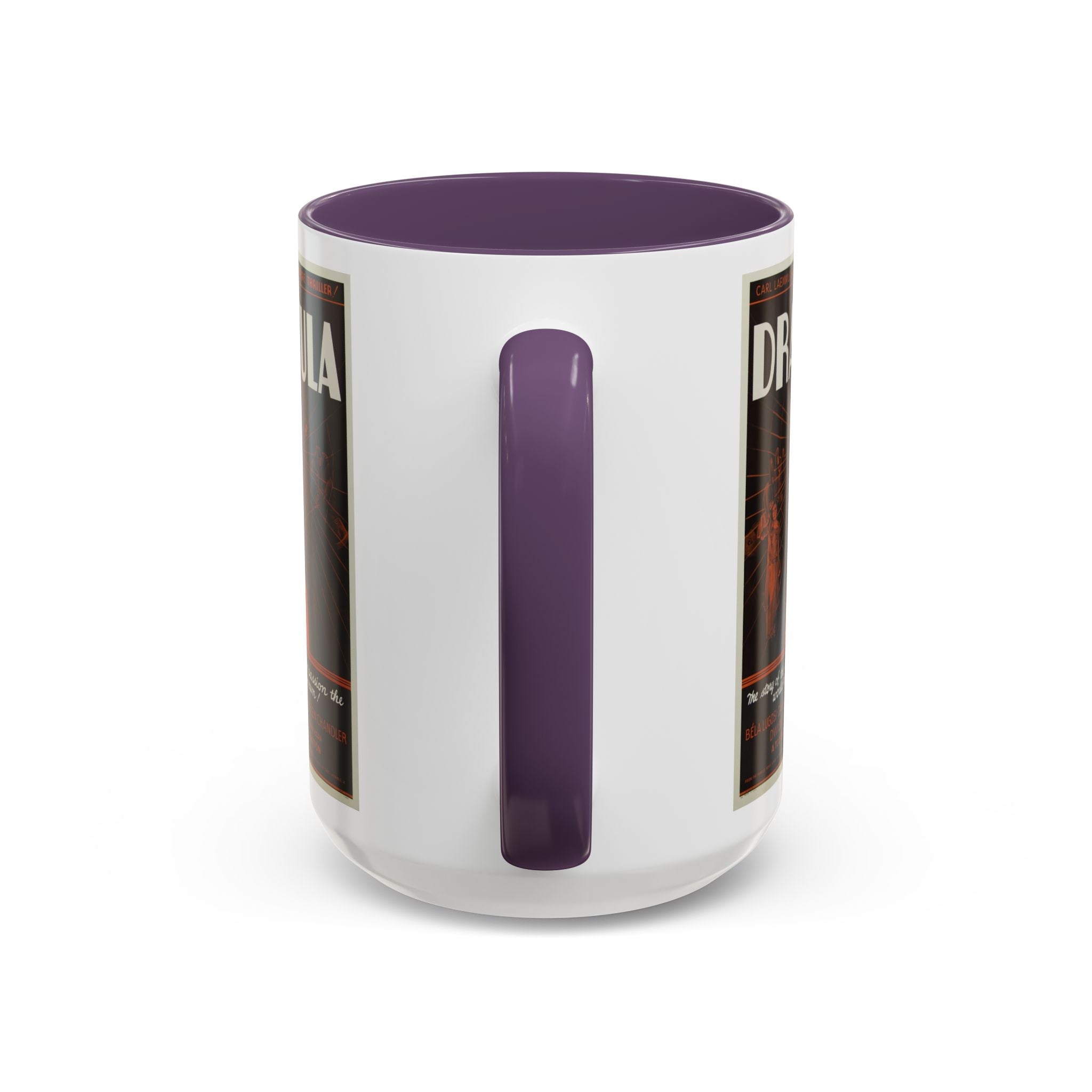 Cult Classic Movie Poster Art Accent Coffee Mug (11, 15oz) - Dracula Style B 1931 - POPvault