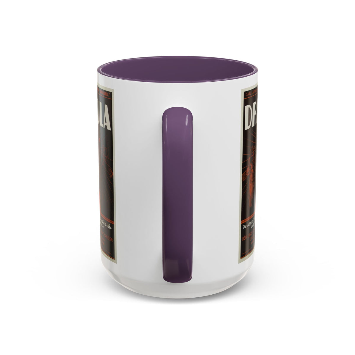 Cult Classic Movie Poster Art Accent Coffee Mug (11, 15oz) - Dracula Style B 1931 - Mug