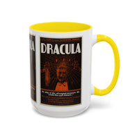 Cult Classic Movie Poster Art Accent Coffee Mug (11, 15oz) - Dracula Style B 1931 - Mug