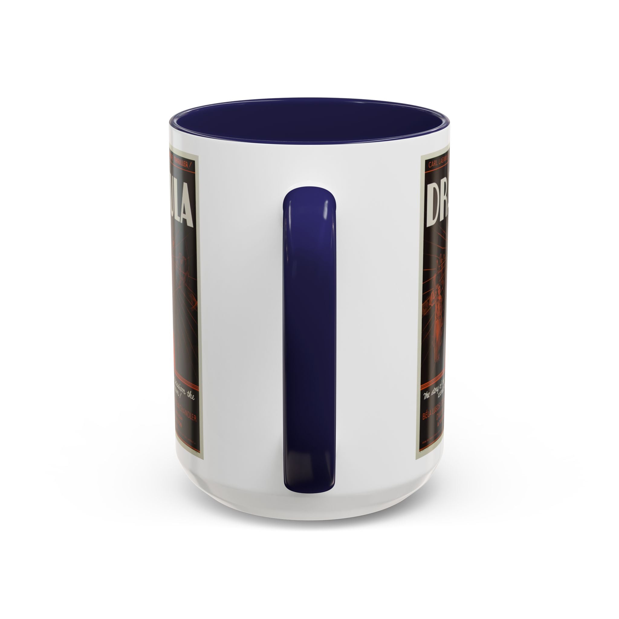 Cult Classic Movie Poster Art Accent Coffee Mug (11, 15oz) - Dracula Style B 1931 - POPvault