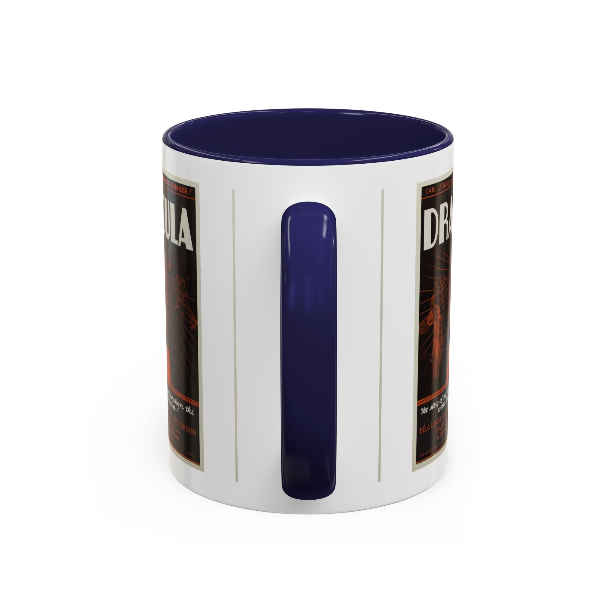Cult Classic Movie Poster Art Accent Coffee Mug (11, 15oz) - Dracula Style B 1931 - POPvault