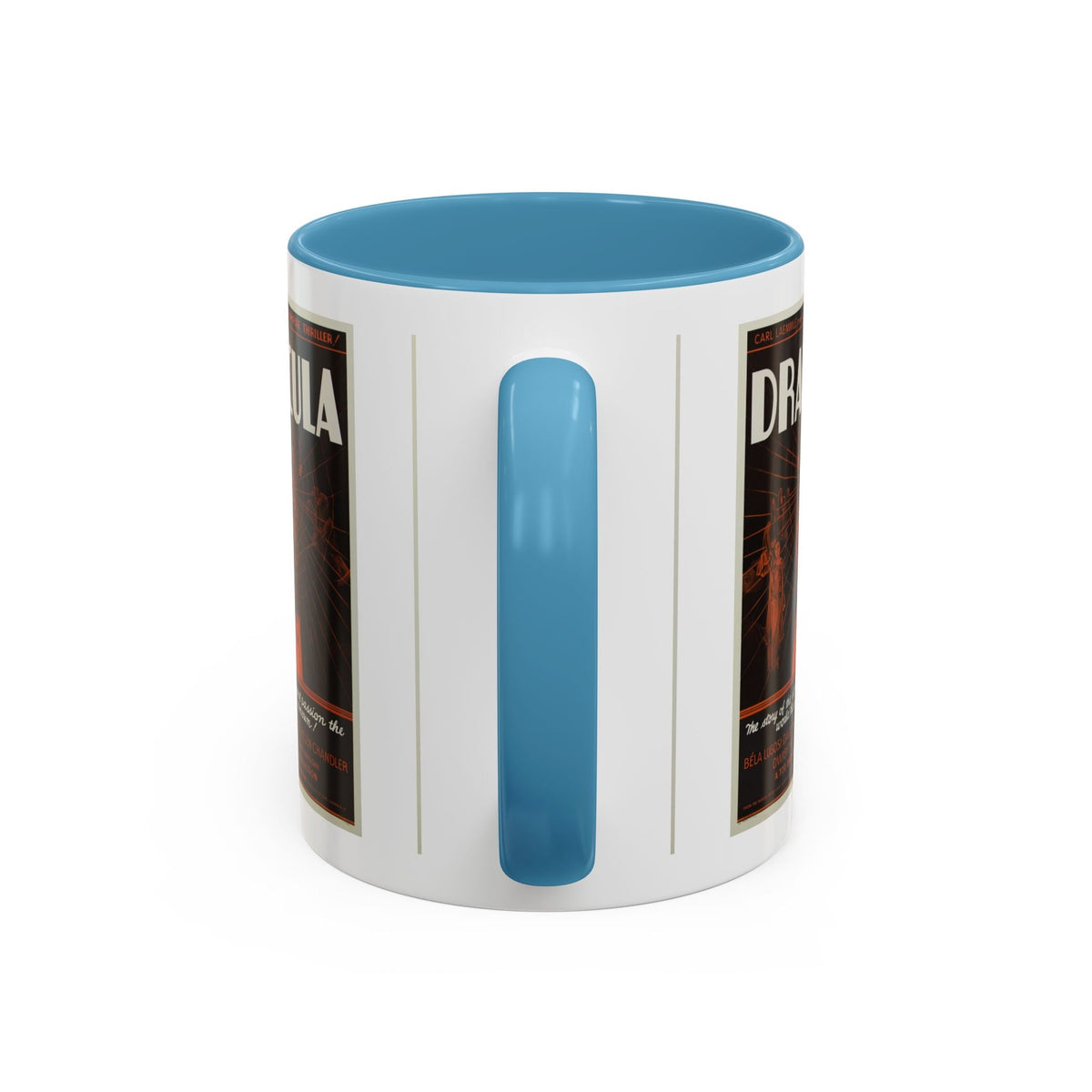 Cult Classic Movie Poster Art Accent Coffee Mug (11, 15oz) - Dracula Style B 1931 - Mug