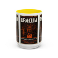 Cult Classic Movie Poster Art Accent Coffee Mug (11, 15oz) - Dracula Style B 1931 - Mug