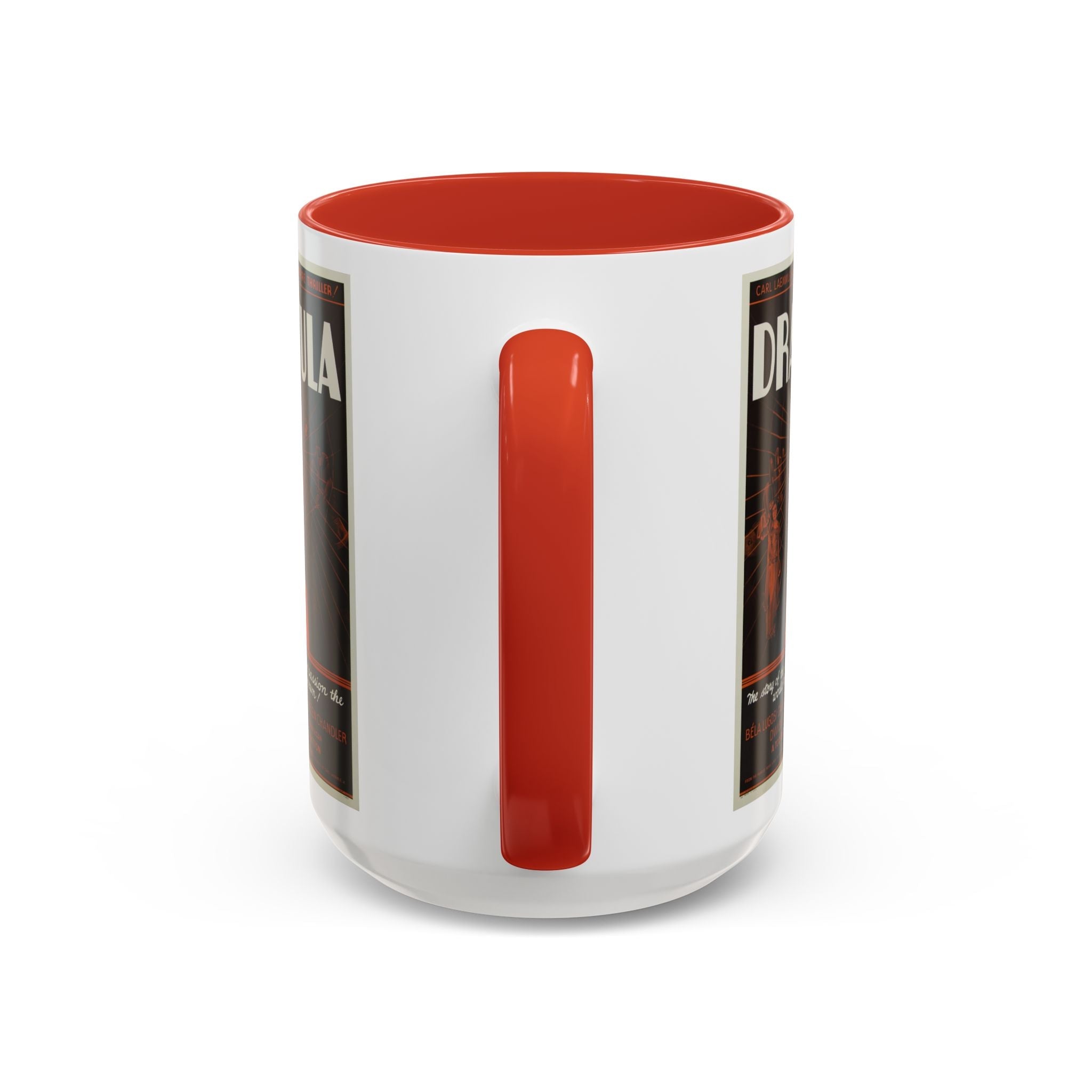Cult Classic Movie Poster Art Accent Coffee Mug (11, 15oz) - Dracula Style B 1931 - POPvault