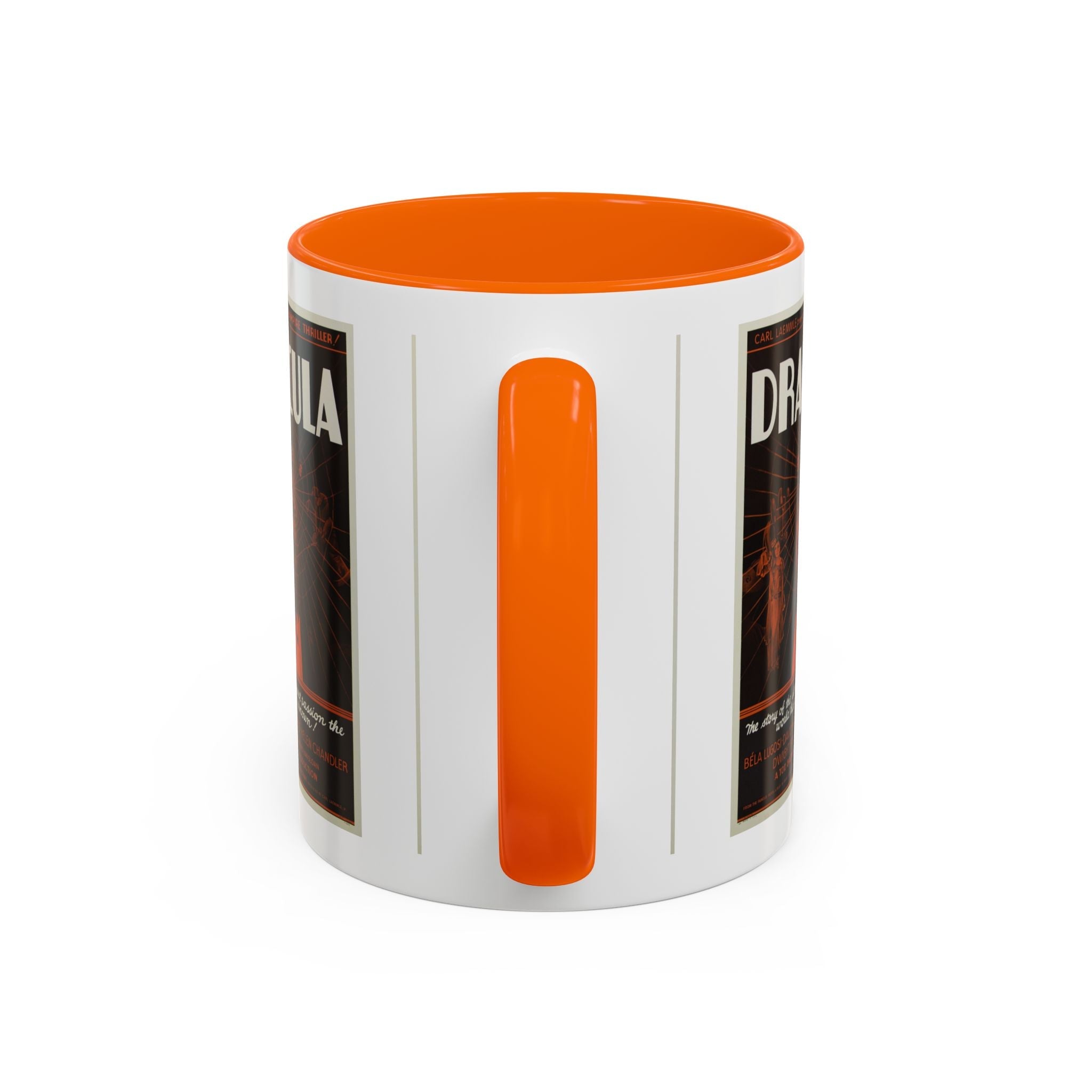 Cult Classic Movie Poster Art Accent Coffee Mug (11, 15oz) - Dracula Style B 1931 - POPvault