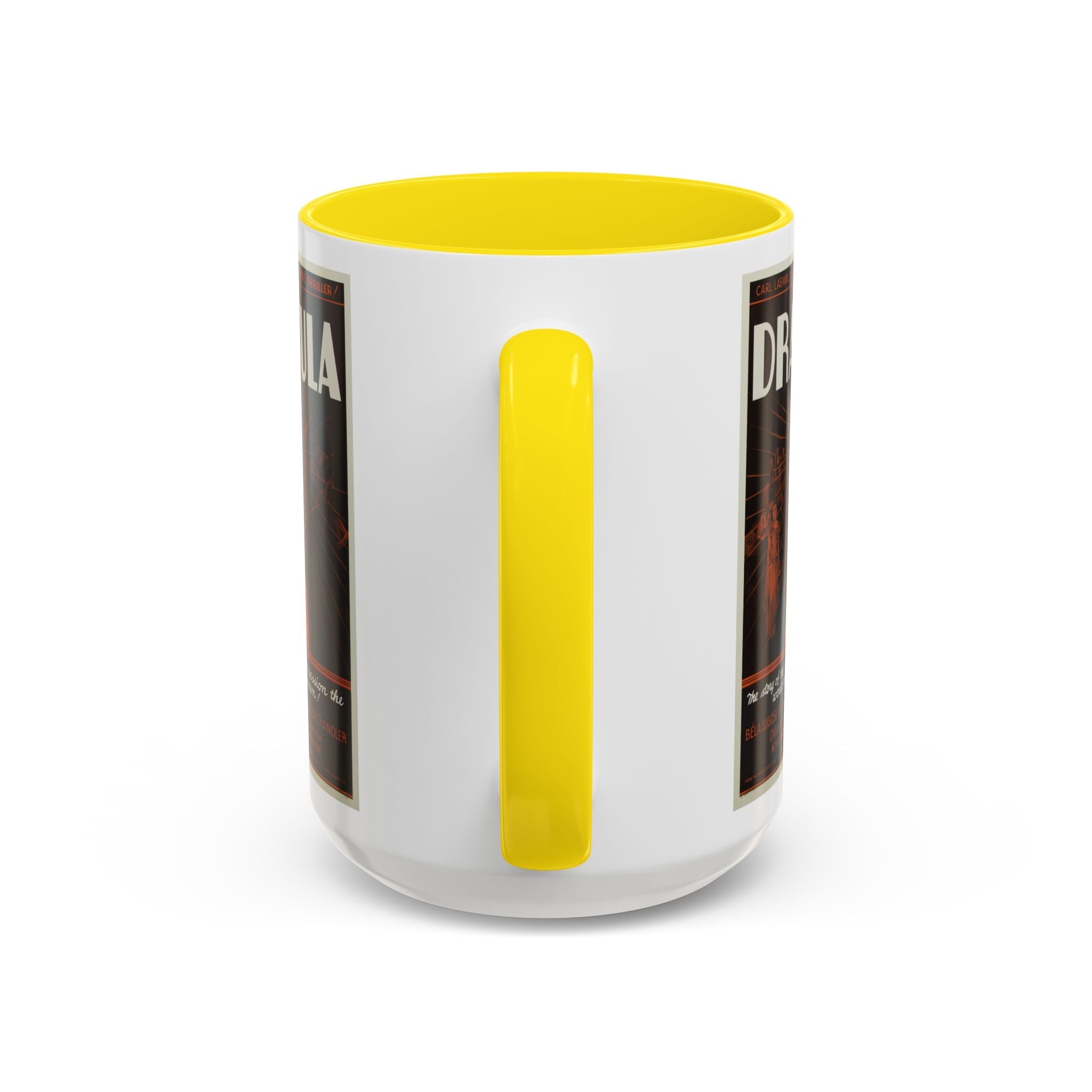 Cult Classic Movie Poster Art Accent Coffee Mug (11, 15oz) - Dracula Style B 1931 - POPvault