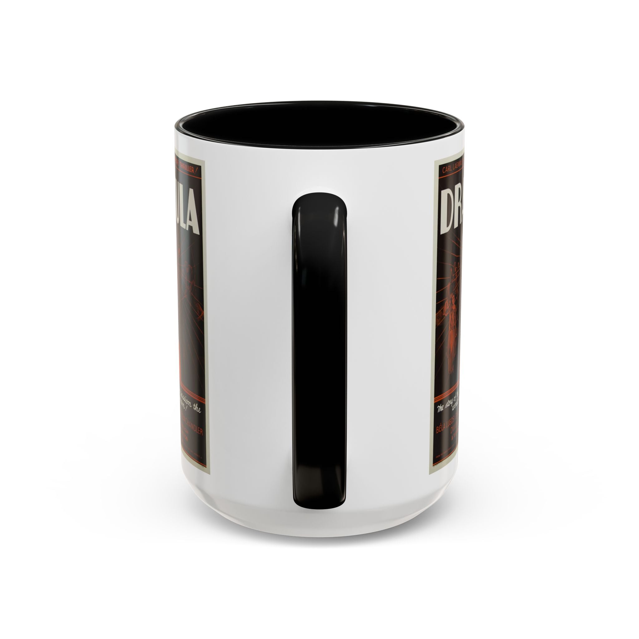Cult Classic Movie Poster Art Accent Coffee Mug (11, 15oz) - Dracula Style B 1931 - POPvault