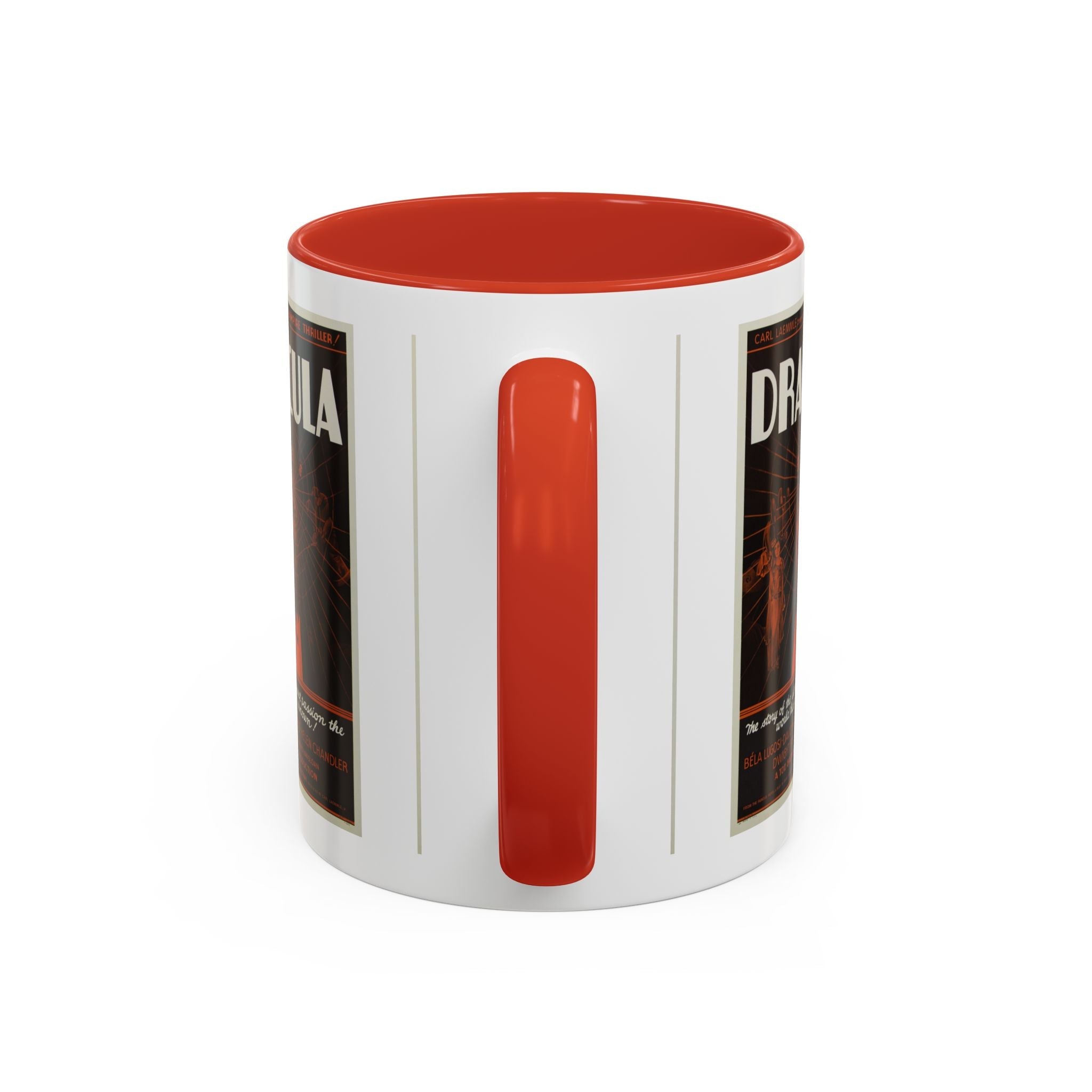 Cult Classic Movie Poster Art Accent Coffee Mug (11, 15oz) - Dracula Style B 1931 - POPvault