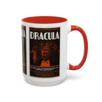 Cult Classic Movie Poster Art Accent Coffee Mug (11, 15oz) - Dracula Style B 1931 - Mug