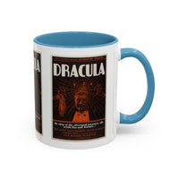 Cult Classic Movie Poster Art Accent Coffee Mug (11, 15oz) - Dracula Style B 1931 - Mug