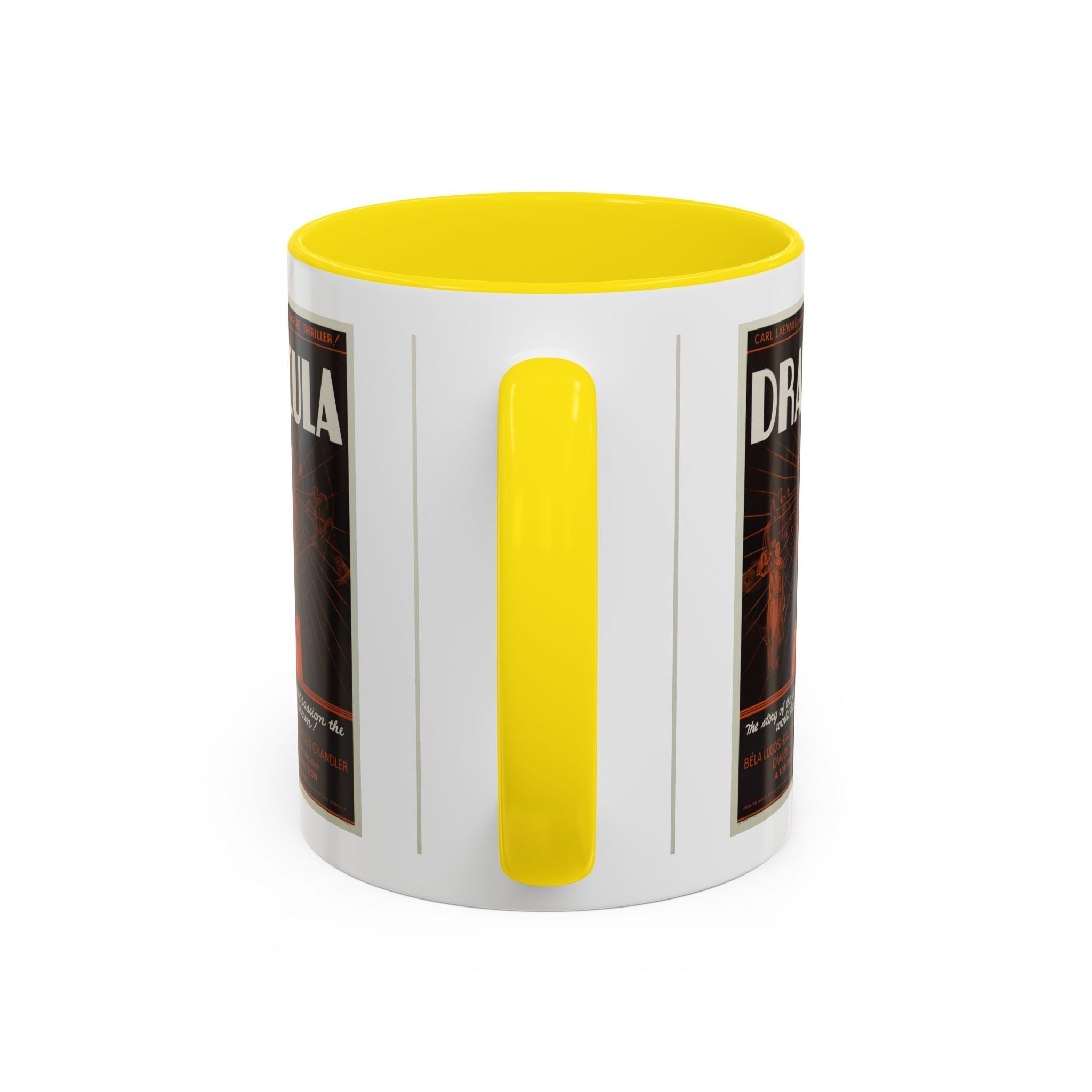 Cult Classic Movie Poster Art Accent Coffee Mug (11, 15oz) - Dracula Style B 1931 - POPvault