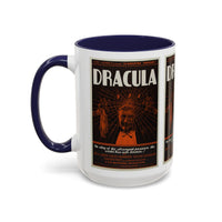 Cult Classic Movie Poster Art Accent Coffee Mug (11, 15oz) - Dracula Style B 1931 - Mug