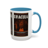 Cult Classic Movie Poster Art Accent Coffee Mug (11, 15oz) - Dracula Style B 1931 - Mug