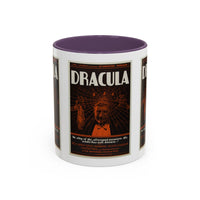 Cult Classic Movie Poster Art Accent Coffee Mug (11, 15oz) - Dracula Style B 1931 - Mug