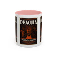 Cult Classic Movie Poster Art Accent Coffee Mug (11, 15oz) - Dracula Style B 1931 - Mug