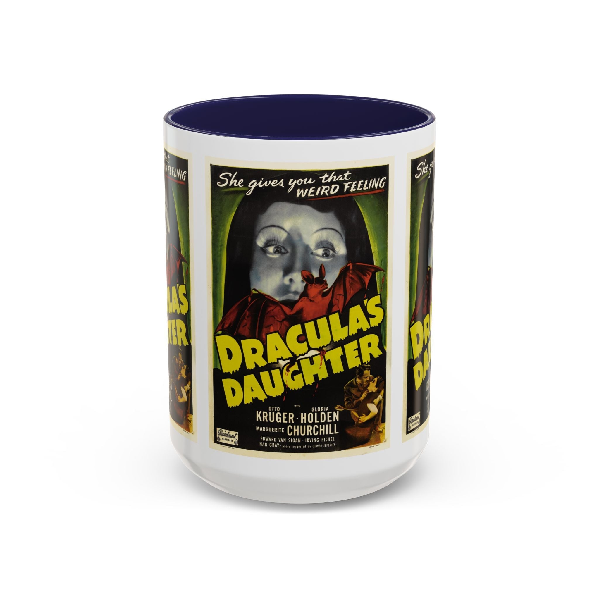 Cult Classic Movie Poster Art Accent Coffee Mug (11, 15oz) - Dracula's Daughter 1936 - POPvault