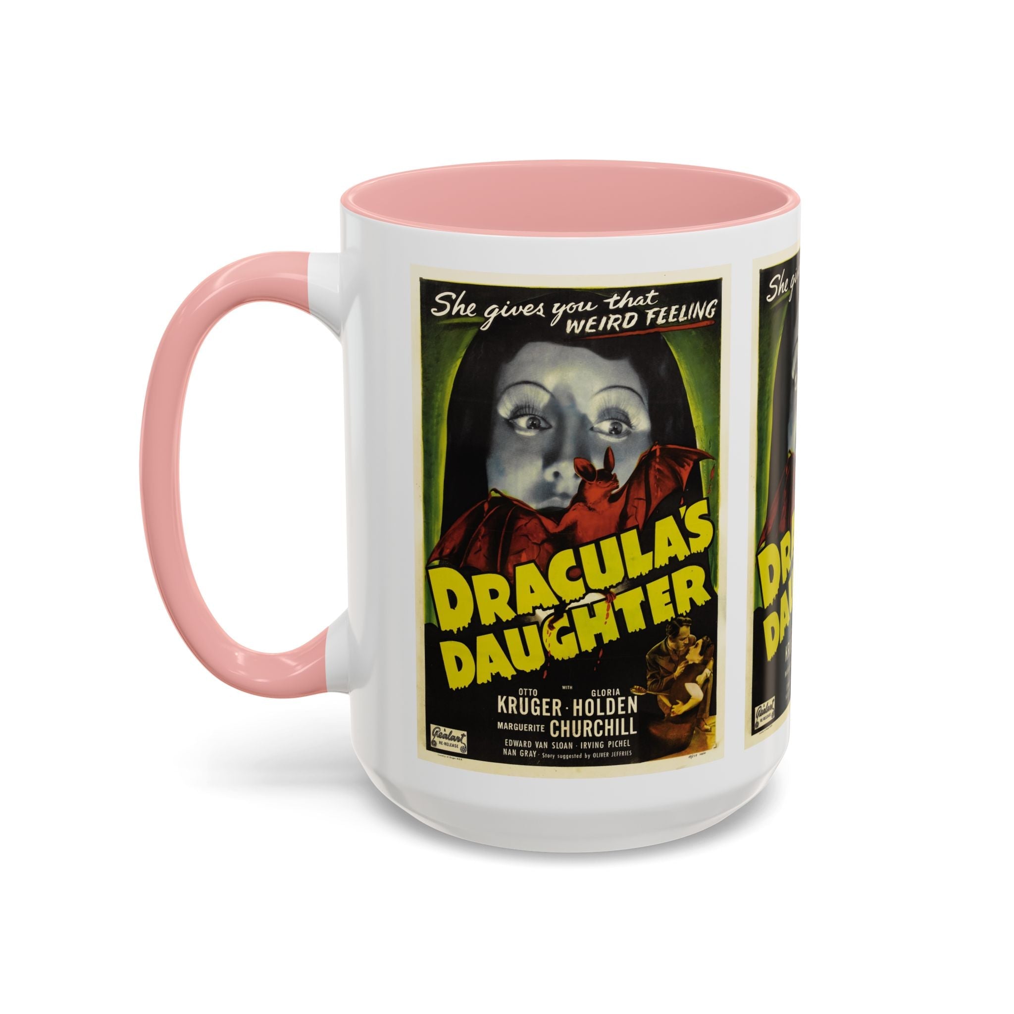 Cult Classic Movie Poster Art Accent Coffee Mug (11, 15oz) - Dracula's Daughter 1936 - POPvault