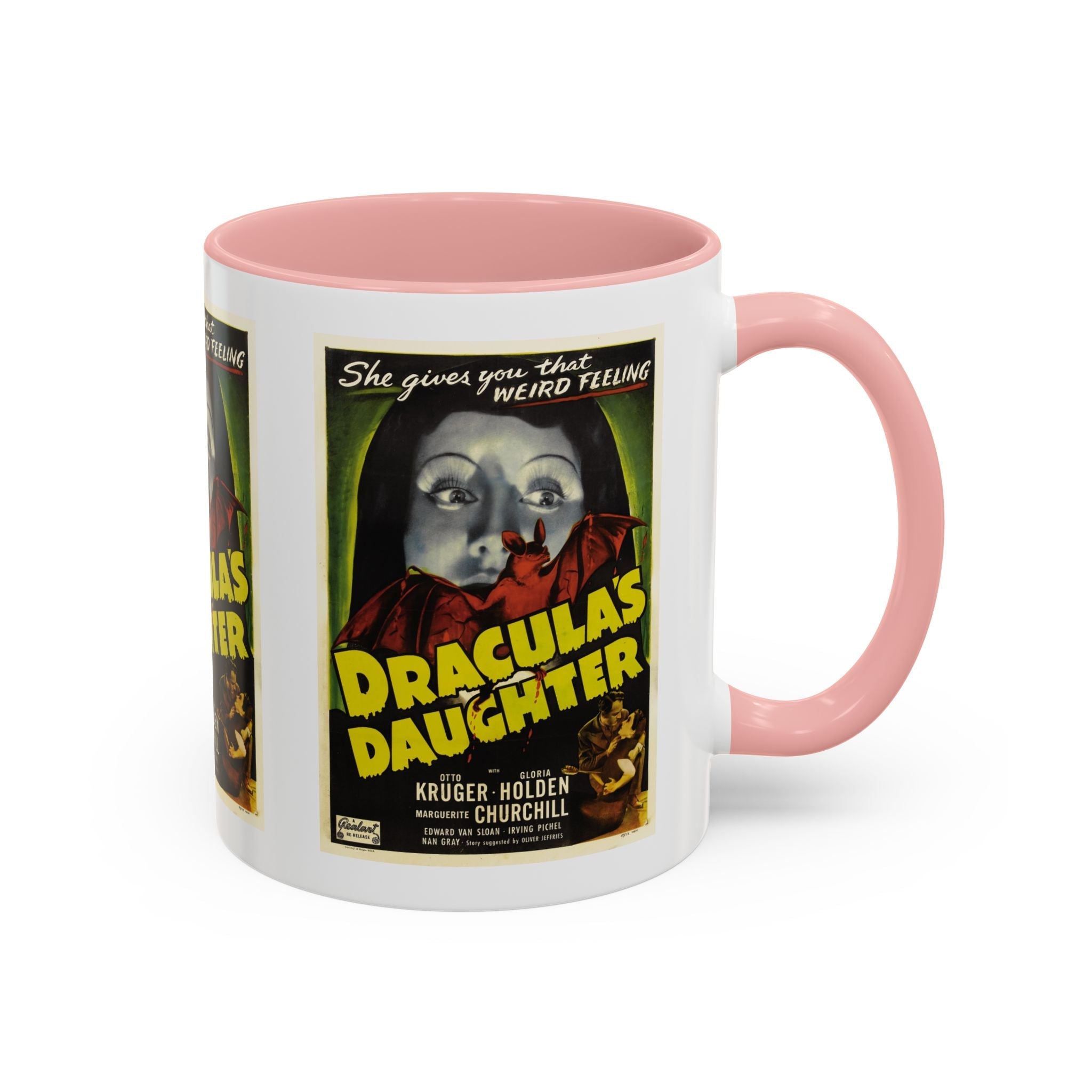 Cult Classic Movie Poster Art Accent Coffee Mug (11, 15oz) - Dracula's Daughter 1936 - POPvault