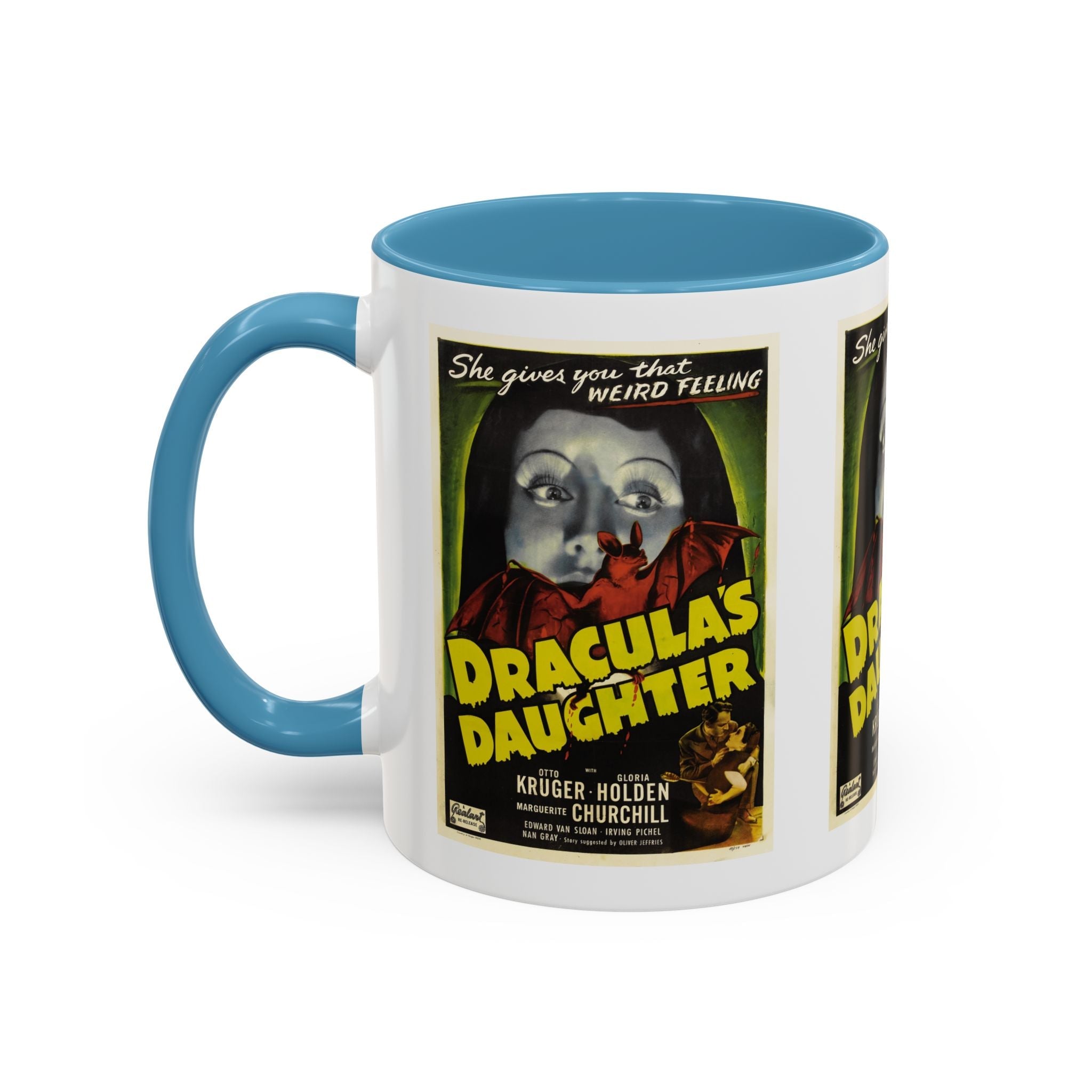 Cult Classic Movie Poster Art Accent Coffee Mug (11, 15oz) - Dracula's Daughter 1936 - POPvault