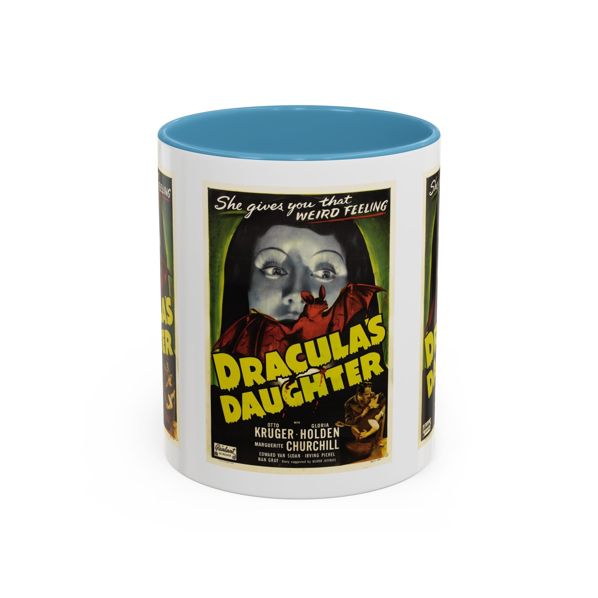 Cult Classic Movie Poster Art Accent Coffee Mug (11, 15oz) - Dracula's Daughter 1936 - POPvault