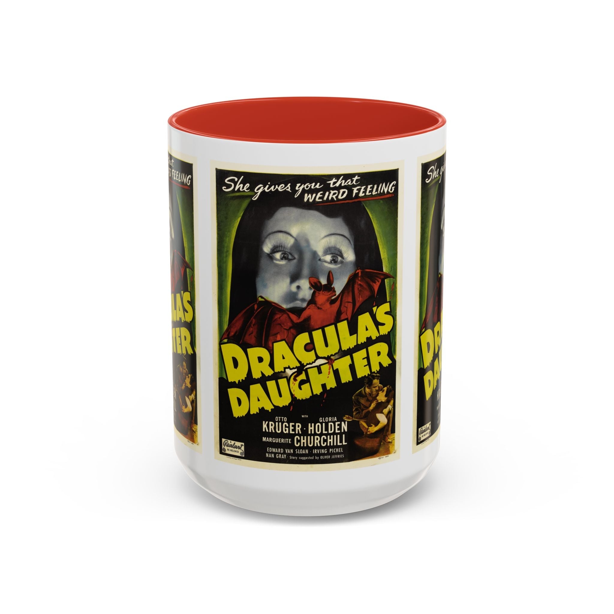 Cult Classic Movie Poster Art Accent Coffee Mug (11, 15oz) - Dracula's Daughter 1936 - POPvault