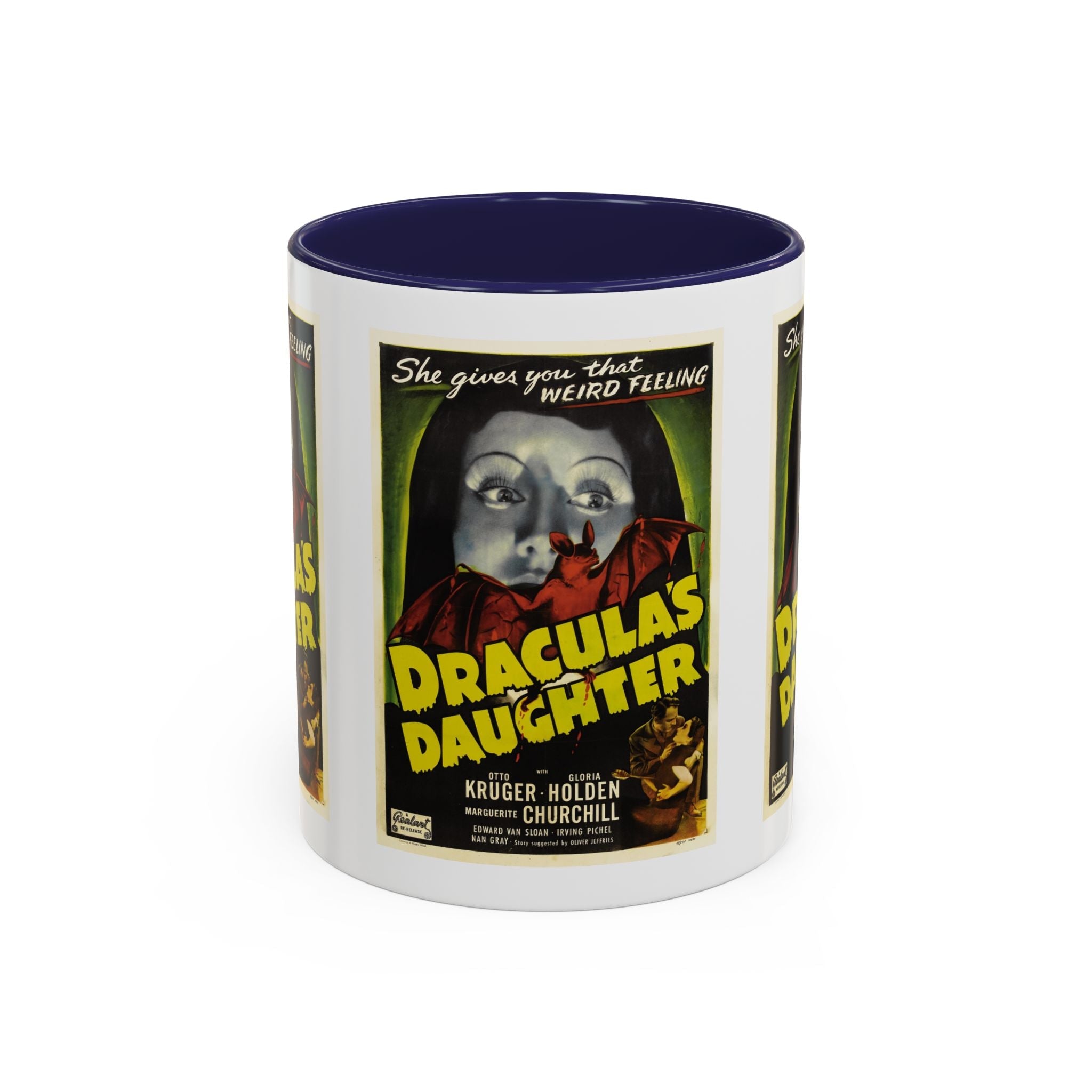 Cult Classic Movie Poster Art Accent Coffee Mug (11, 15oz) - Dracula's Daughter 1936 - POPvault