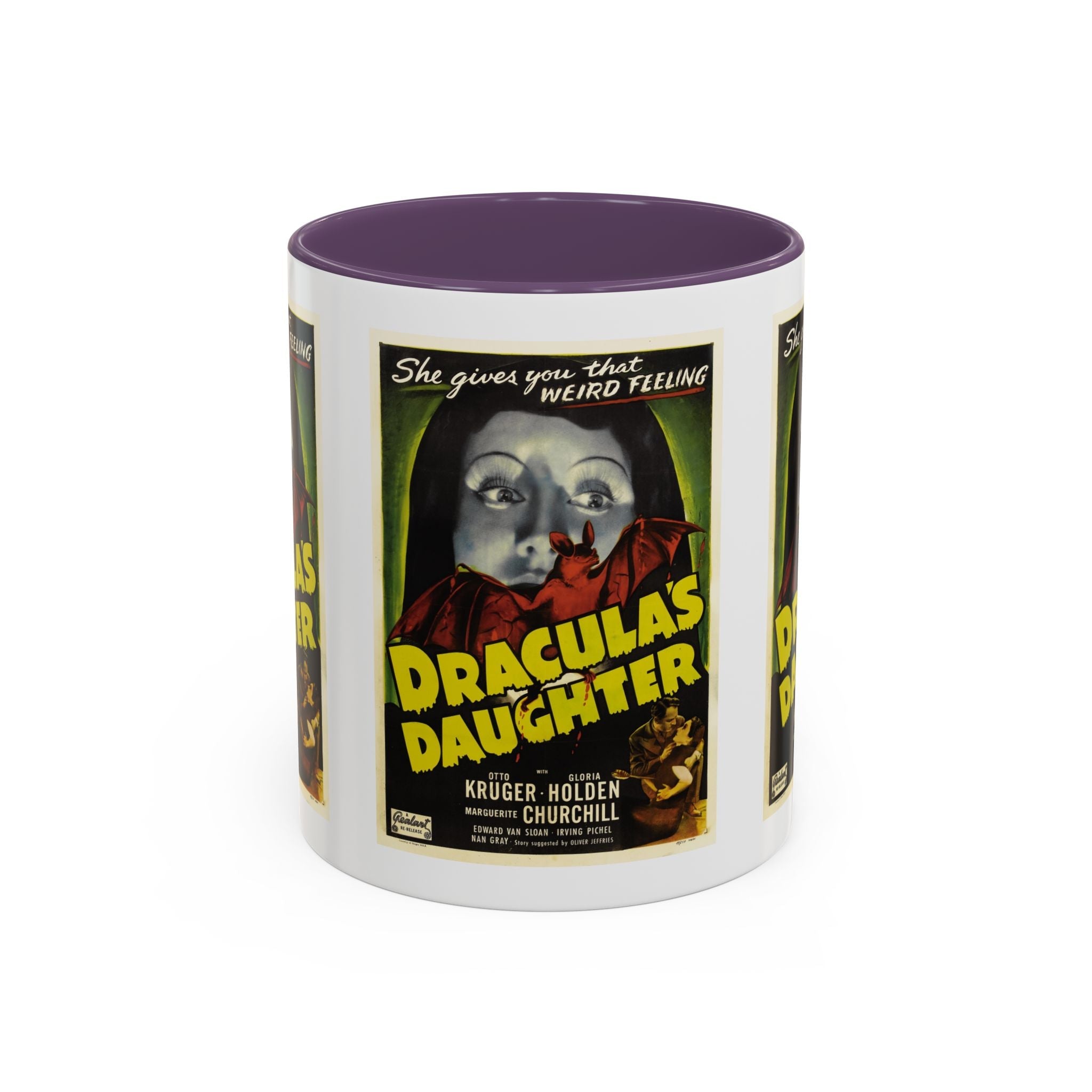 Cult Classic Movie Poster Art Accent Coffee Mug (11, 15oz) - Dracula's Daughter 1936 - POPvault
