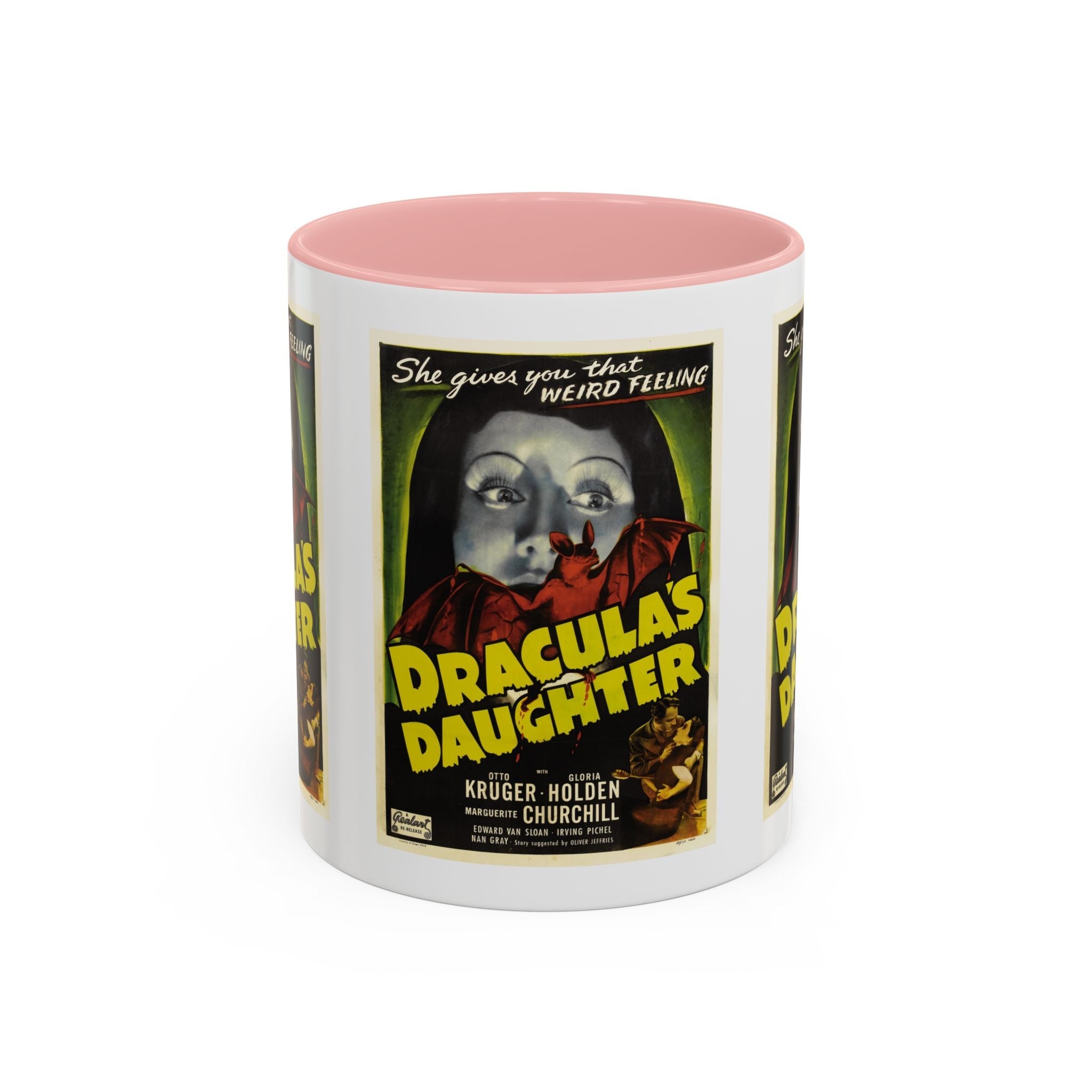Cult Classic Movie Poster Art Accent Coffee Mug (11, 15oz) - Dracula's Daughter 1936 - POPvault