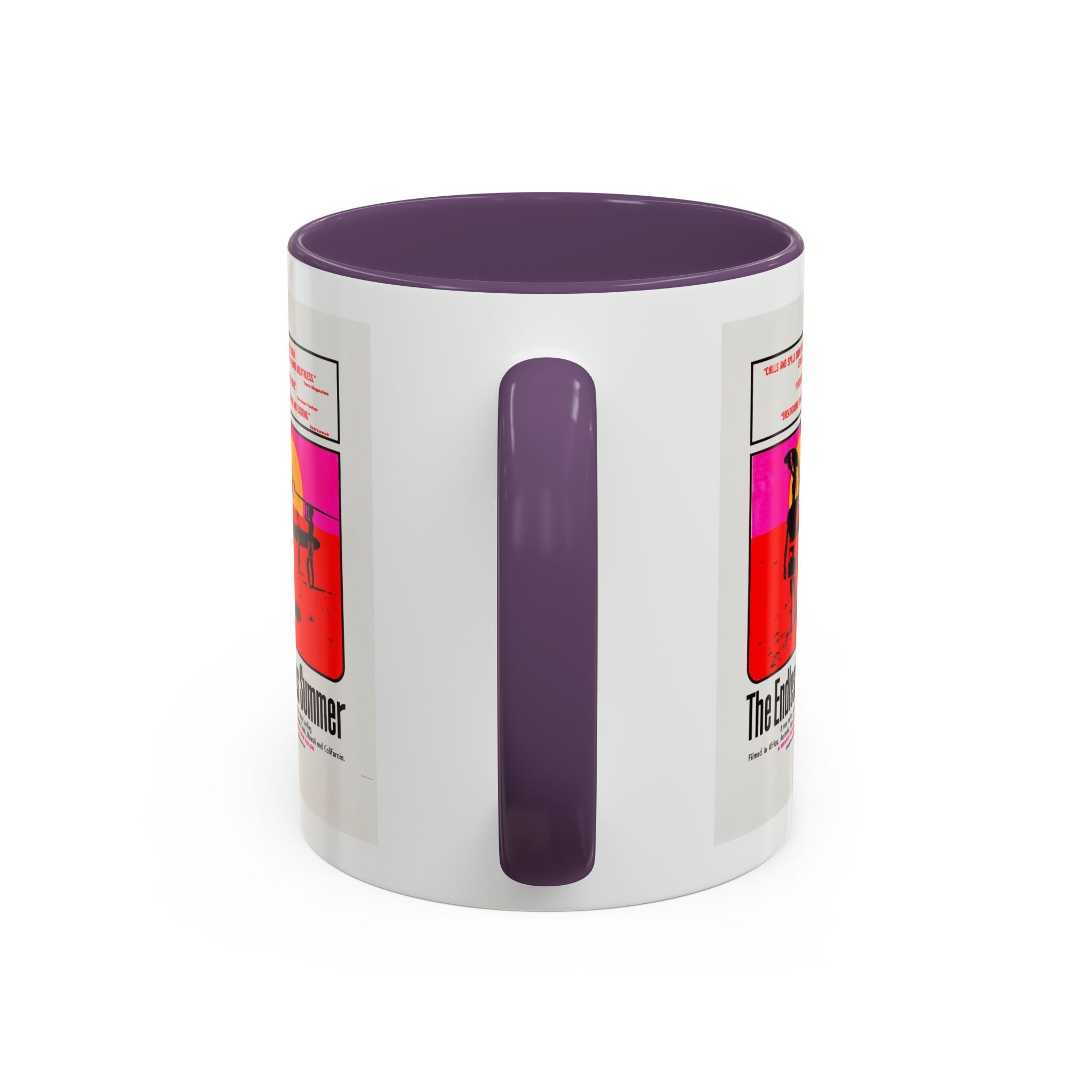 Cult Classic Movie Poster Art Accent Coffee Mug (11, 15oz) - Endless Summer 1966 - POPvault