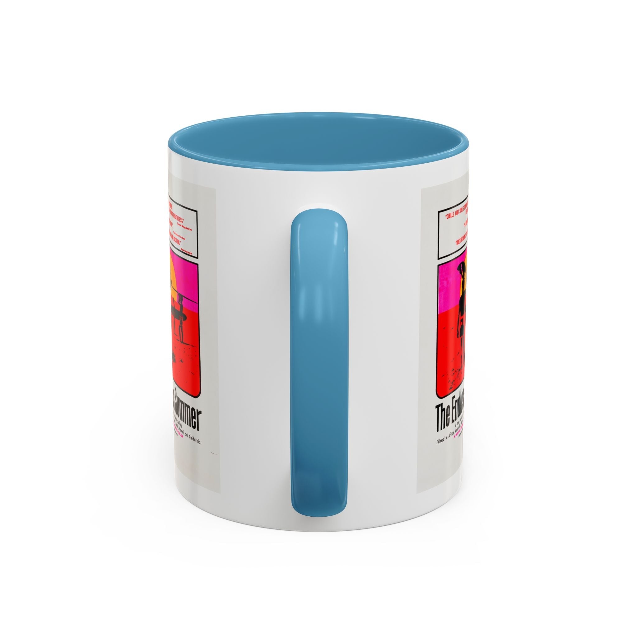 Cult Classic Movie Poster Art Accent Coffee Mug (11, 15oz) - Endless Summer 1966 - POPvault