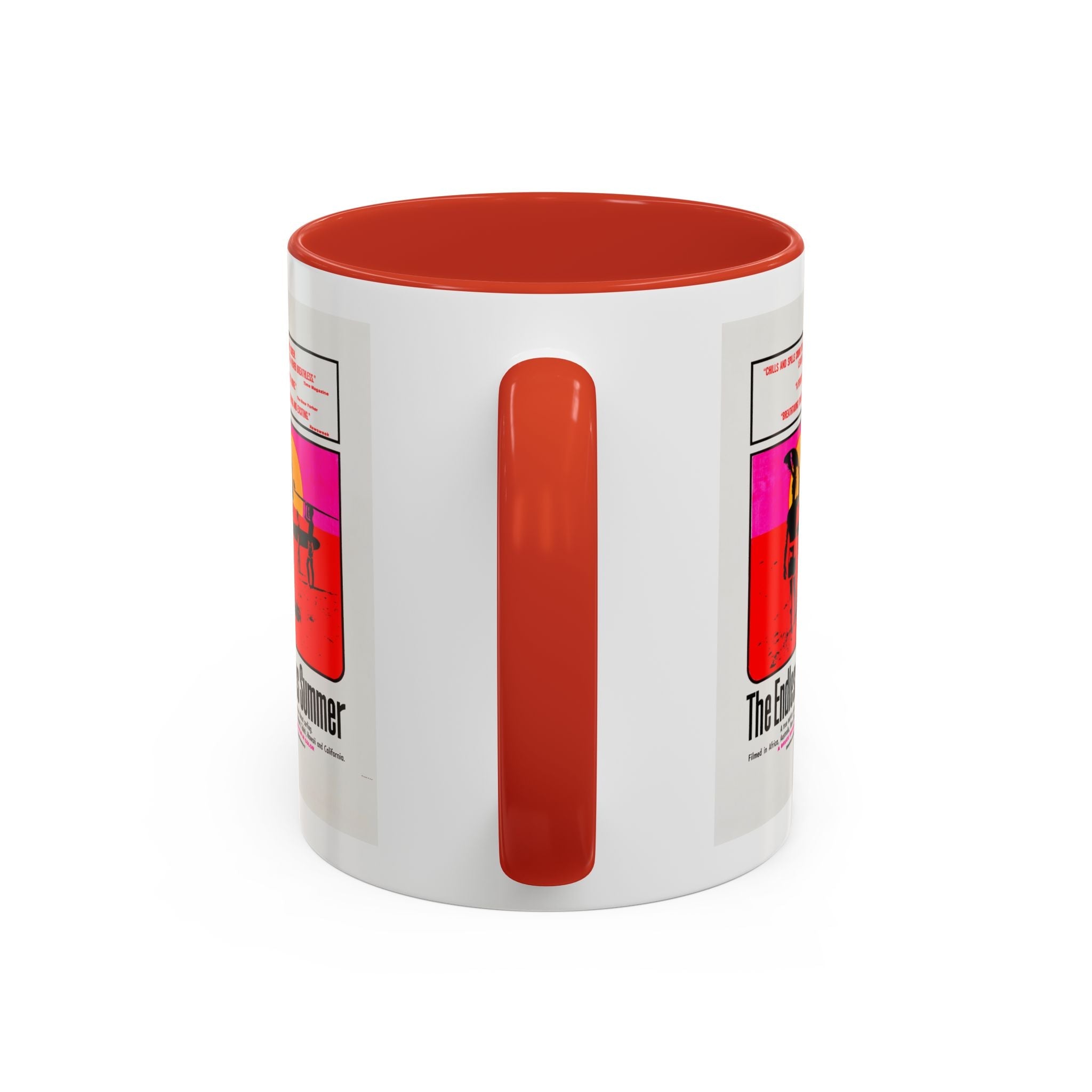 Cult Classic Movie Poster Art Accent Coffee Mug (11, 15oz) - Endless Summer 1966 - POPvault