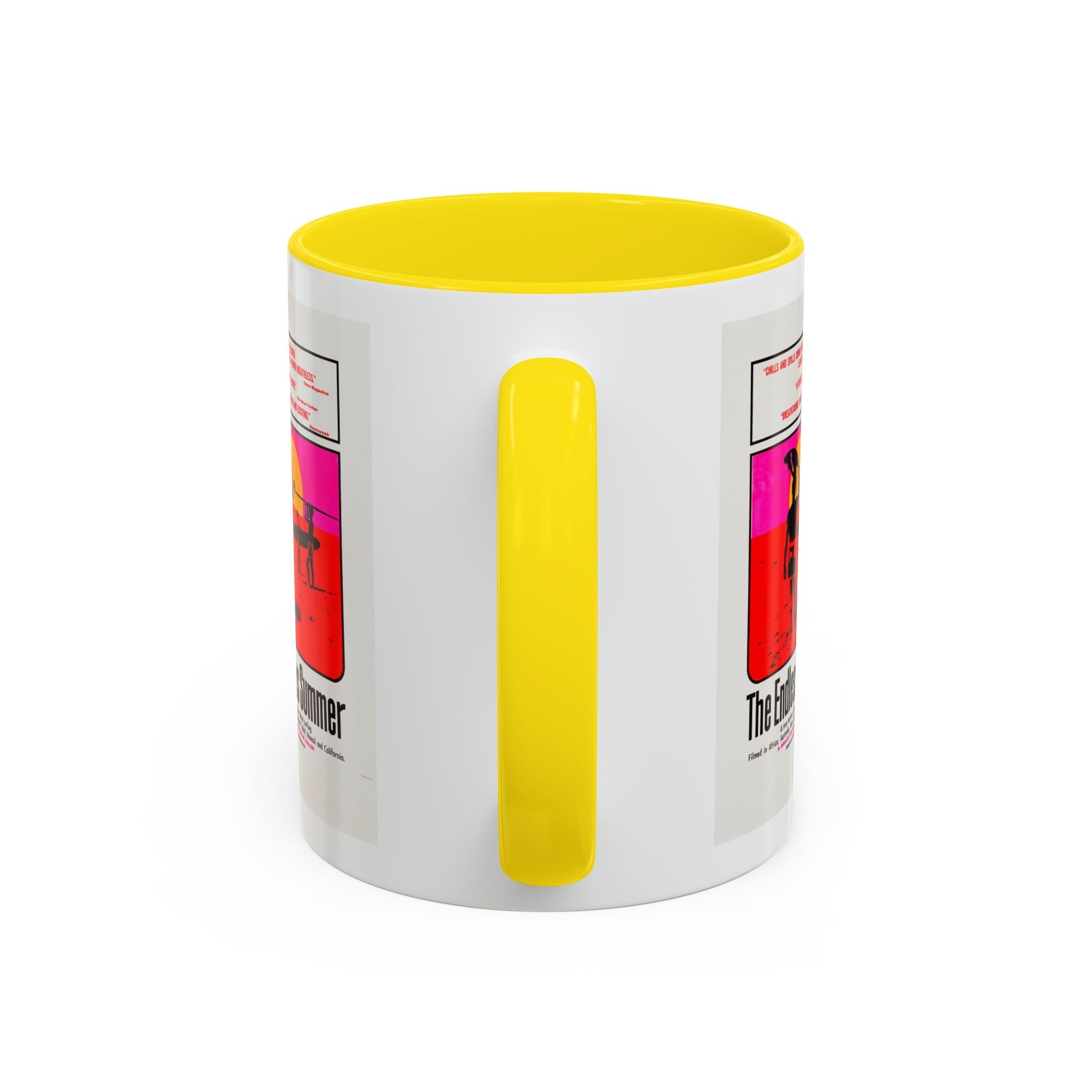 Cult Classic Movie Poster Art Accent Coffee Mug (11, 15oz) - Endless Summer 1966 - POPvault