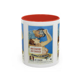 Cult Classic Movie Poster Art Accent Coffee Mug (11, 15oz) - Female On The Beach 1955 - POPvault