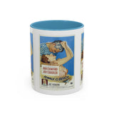 Cult Classic Movie Poster Art Accent Coffee Mug (11, 15oz) - Female On The Beach 1955 - POPvault