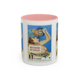 Cult Classic Movie Poster Art Accent Coffee Mug (11, 15oz) - Female On The Beach 1955 - POPvault