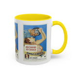 Cult Classic Movie Poster Art Accent Coffee Mug (11, 15oz) - Female On The Beach 1955 - POPvault