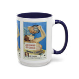 Cult Classic Movie Poster Art Accent Coffee Mug (11, 15oz) - Female On The Beach 1955 - POPvault