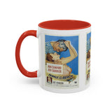 Cult Classic Movie Poster Art Accent Coffee Mug (11, 15oz) - Female On The Beach 1955 - POPvault