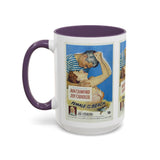 Cult Classic Movie Poster Art Accent Coffee Mug (11, 15oz) - Female On The Beach 1955 - POPvault