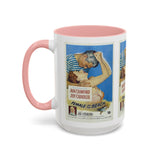 Cult Classic Movie Poster Art Accent Coffee Mug (11, 15oz) - Female On The Beach 1955 - POPvault