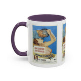 Cult Classic Movie Poster Art Accent Coffee Mug (11, 15oz) - Female On The Beach 1955 - POPvault